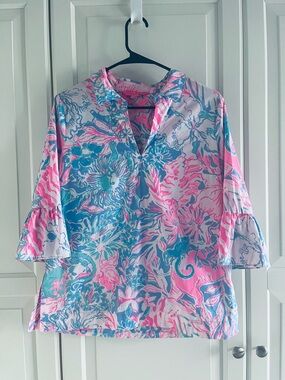 Lilly Pulitzer top sz M